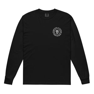 Bold Scents Garment - dyed Heavyweight Comfort Long - sleeve Shirt - Bawston & Tucker -