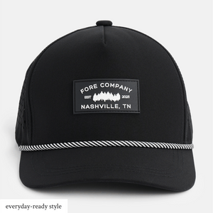 fore company - Fore company badge hat - Bawston & Tucker -