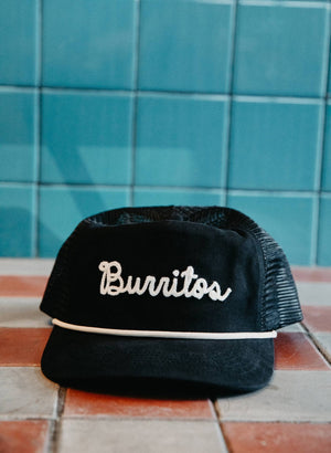 Pyknic - Burritos Chainstitch Trucker Hat - Bawston & Tucker -