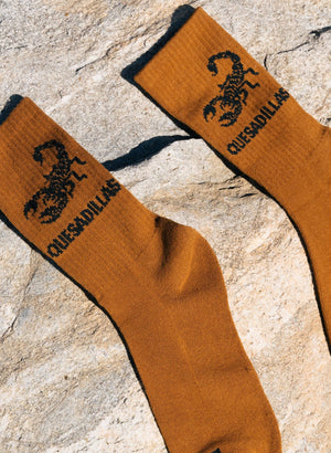 Pyknic - Quesadillas Socks, Western Comfy Crew Socks - Bawston & Tucker -