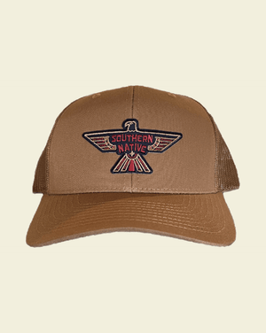 Southern Native - Red Tail Thunderbird Hat - Bawston & Tucker -