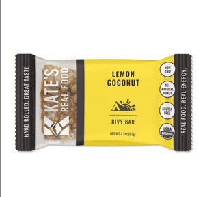 Kate's Real Food "Bivy" Lemon Coconut & Ginger Oat Bar - B&T Pantry - Bawston & Tucker - Granola Bars