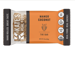 Kate's Real Food "Tiki" Mango Coconut Oat Energy Bar - B&T Pantry - Bawston & Tucker - Granola Bars