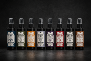 Utility fragrance spray for men, body, linen, room