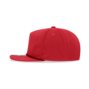 The Park Wholesale - Decky 6032 - Classic Rope Cap, 5 Panel Flat Bill Hat, Snapback
