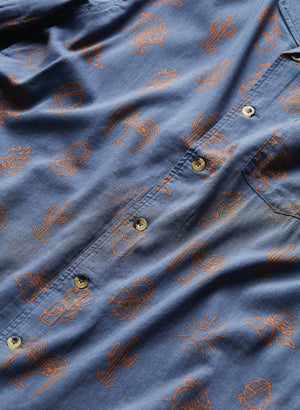 Pyknic - Adios Burritos Casual Button Down Shirt Men & Women