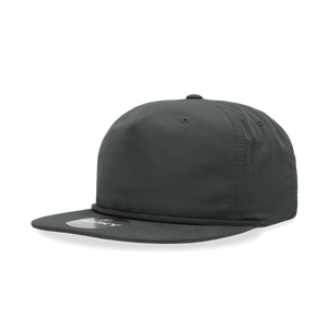The Park Wholesale - Decky 6032 - Classic Rope Cap, 5 Panel Flat Bill Hat, Snapback