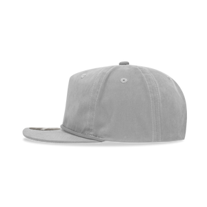 The Park Wholesale - Decky 6032 - Classic Rope Cap, 5 Panel Flat Bill Hat, Snapback