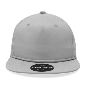 The Park Wholesale - Decky 6032 - Classic Rope Cap, 5 Panel Flat Bill Hat, Snapback