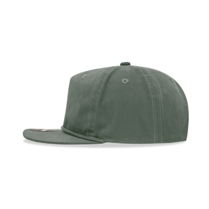 The Park Wholesale - Decky 6032 - Classic Rope Cap, 5 Panel Flat Bill Hat, Snapback