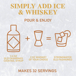 Strongwater - Old Fashioned Cocktail Mixer Syrup