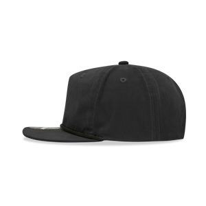 The Park Wholesale - Decky 6032 - Classic Rope Cap, 5 Panel Flat Bill Hat, Snapback
