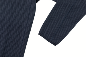 New Frontier - Men's Waffle 1/4 Zip Pullover (Navy)