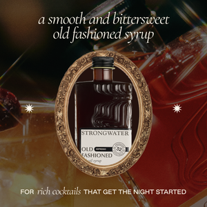 Strongwater - Espresso Old Fashioned Cocktail Syrup