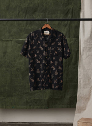 Pyknic - Spicy Noods Casual Button Down Shirt UNISEX