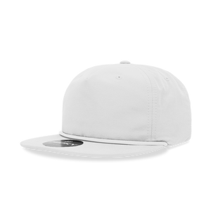 The Park Wholesale - Decky 6032 - Classic Rope Cap, 5 Panel Flat Bill Hat, Snapback