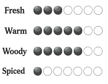 Pumaro Scent Profile Chart for Men's Fragrance