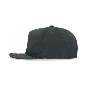 The Park Wholesale - Decky 6032 - Classic Rope Cap, 5 Panel Flat Bill Hat, Snapback