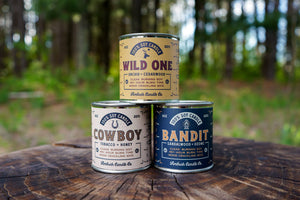 Ambush Candle Co. - Cowboy | Tobacco + Honey 8oz Soy Candle - Bawston & Tucker - 