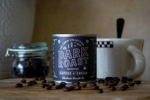 Ambush Candle Co. - Dark Roast | Coffee + Cream 8oz Soy Candle - Bawston & Tucker - 