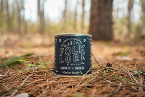 Ambush Candle Co. - Folklore | S'mores + Embers 8oz Soy Candle - Bawston & Tucker - 