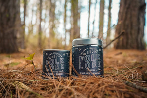 Ambush Candle Co. - Folklore | S'mores + Embers 8oz Soy Candle - Bawston & Tucker - 