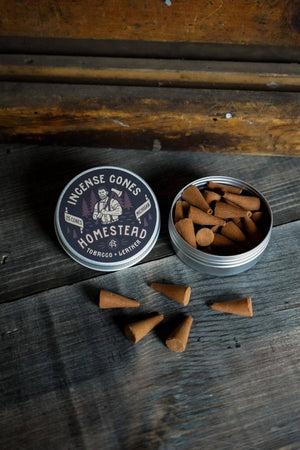 Ambush Candle Co. - Homestead | Tobacco + Leather Incense - Bawston & Tucker - 