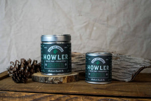 Ambush Candle Co. - Howler | White Pine + Eucalyptus 8oz Soy Candle - Bawston & Tucker - 