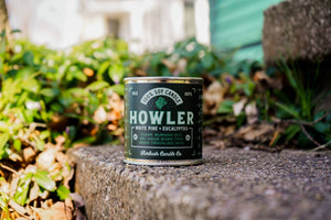 Ambush Candle Co. - Howler | White Pine + Eucalyptus 8oz Soy Candle - Bawston & Tucker - 