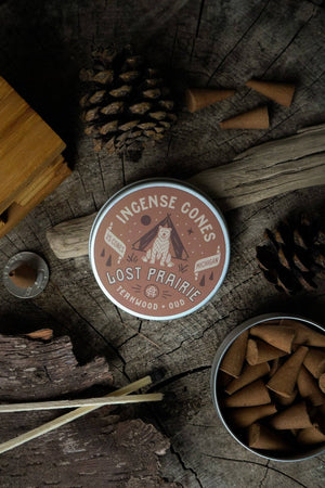 Ambush Candle Co. - Lost Prairie | Teakwood + Oud Incense - Bawston & Tucker - 