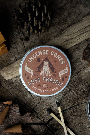 Ambush Candle Co. - Lost Prairie | Teakwood + Oud Incense - Bawston & Tucker - 