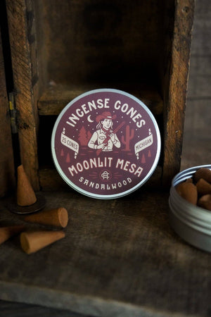 Ambush Candle Co. - Moonlit Mesa | Sandalwood Incense - Bawston & Tucker - 