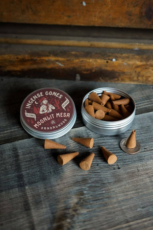 Ambush Candle Co. - Moonlit Mesa | Sandalwood Incense - Bawston & Tucker - 