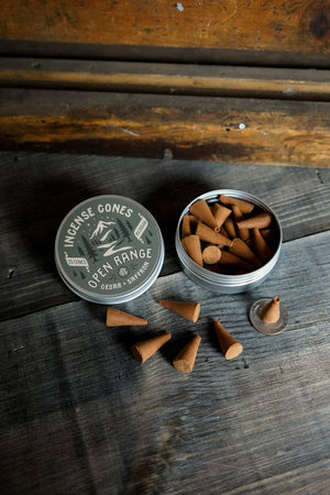 Ambush Candle Co. - Open Range | Cedar + Saffron Incense - Bawston & Tucker - 