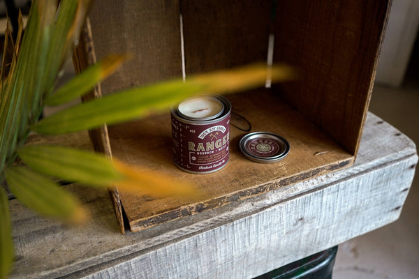 Ambush Candle Co. - Ranger | Bourbon + Maple 8oz Soy Candle - Bawston & Tucker - 