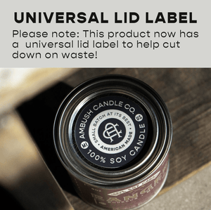 Ambush Candle Co. - Ranger | Bourbon + Maple 8oz Soy Candle - Bawston & Tucker - 