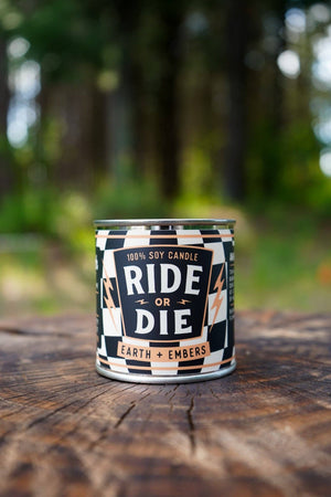 Ambush Candle Co. - Ride Or Die | Earth & Embers Soy Candle - Bawston & Tucker -