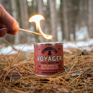 Ambush Candle Co. - Voyager | Amber + Smoked Oud 8oz Soy Candle - Bawston & Tucker - 