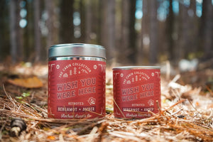 Ambush Candle Co. - Wish You Were Here | Bergamot + Amber 8oz Soy Candle - Bawston & Tucker - 