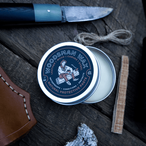Ambush Candle Co. - Woodsman Wax | Leather & Gear - 2oz Protective Paste - Bawston & Tucker - 