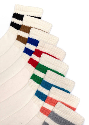 American Trench - The Mono Stripe Quarter Crew - Bawston & Tucker - 