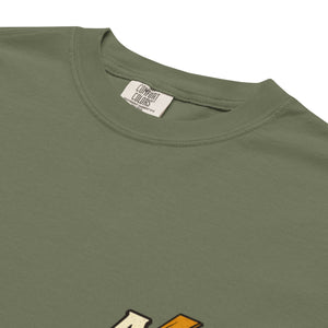 Atomic City garment - dyed heavyweight t-shirt - Bawston & Tucker - 