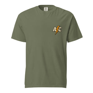 Atomic City garment - dyed heavyweight t-shirt - Bawston & Tucker - 
