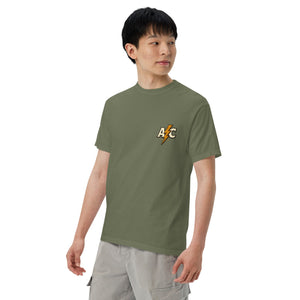Atomic City garment - dyed heavyweight t-shirt - Bawston & Tucker - 