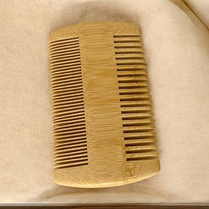 Bamboo Switch - Bamboo Beard Comb | Summer Bestseller - Bawston & Tucker - 