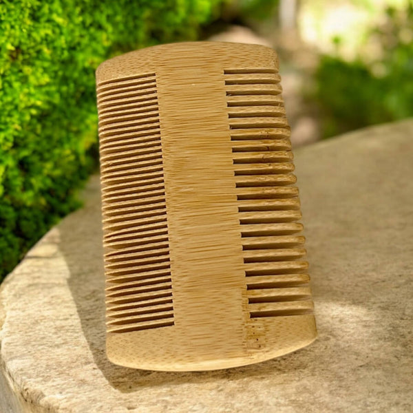 Bamboo Switch - Bamboo Beard Comb | Summer Bestseller - Bawston & Tucker - 