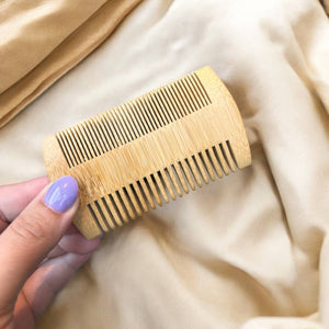 Bamboo Switch - Bamboo Beard Comb | Summer Bestseller - Bawston & Tucker - 