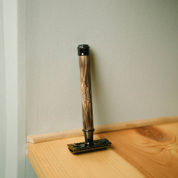 Bamboo Switch - Bamboo Stainless Steel Safety Razor - Bawston & Tucker - 