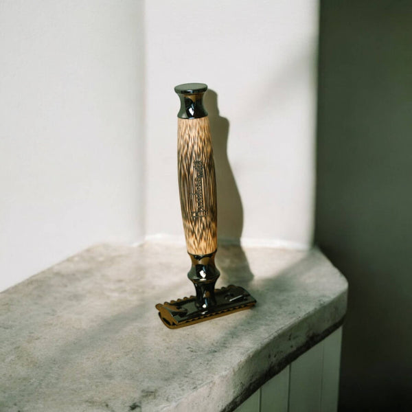 Bamboo Switch - Bamboo Stainless Steel Safety Razor - Bawston & Tucker - 