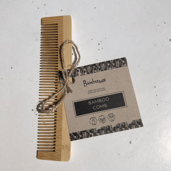 Bamboo Switch - Natural Bamboo Comb | Haircare Best - Bawston & Tucker - 